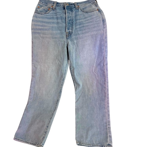 LEVIS NWOT RIBCAGE MOM STRAIGHT LEG JEANS - Picture 9 of 10